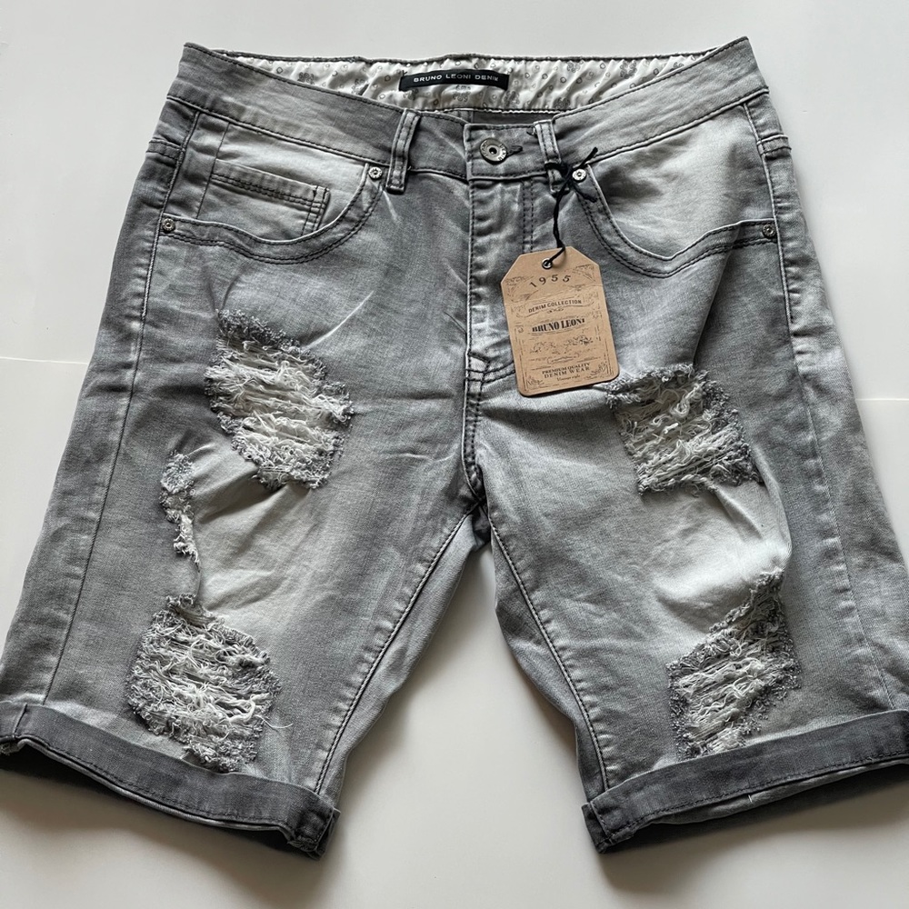 Bruno Leoni Denim Shorts